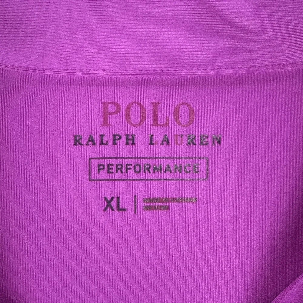 Polo Ralph Lauren Performance Mens XL Purple Short Sleeve Golf Polo Shirt